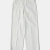 New Lot 826 1940s Herringbone Work Trousers - White Pants&trousers