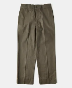 Clearance Lot 826 1940s Herringbone Work Trousers - Light Brown Pants&trousers