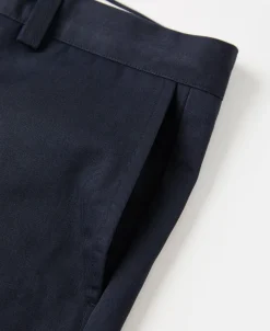 Sale Lot 829 1940s High-Waisted Work Trousers - Navy Pants&trousers