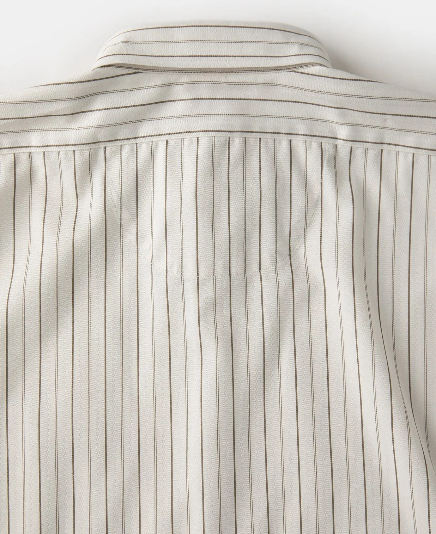 Best Lot 215 1930s Jacquard Fine Stripe Dress Shirt Long Sleeve Shirts | Shirts