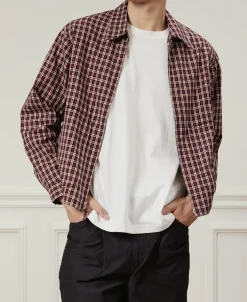 Online Lot 319 1950s Plaid Drizzler Jacket Jackets&coats