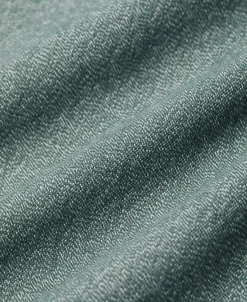 Hot Lot 217 1940s Pointed Collar Salt & Pepper Shirt - Sage Green Long Sleeve Shirts | Shirts