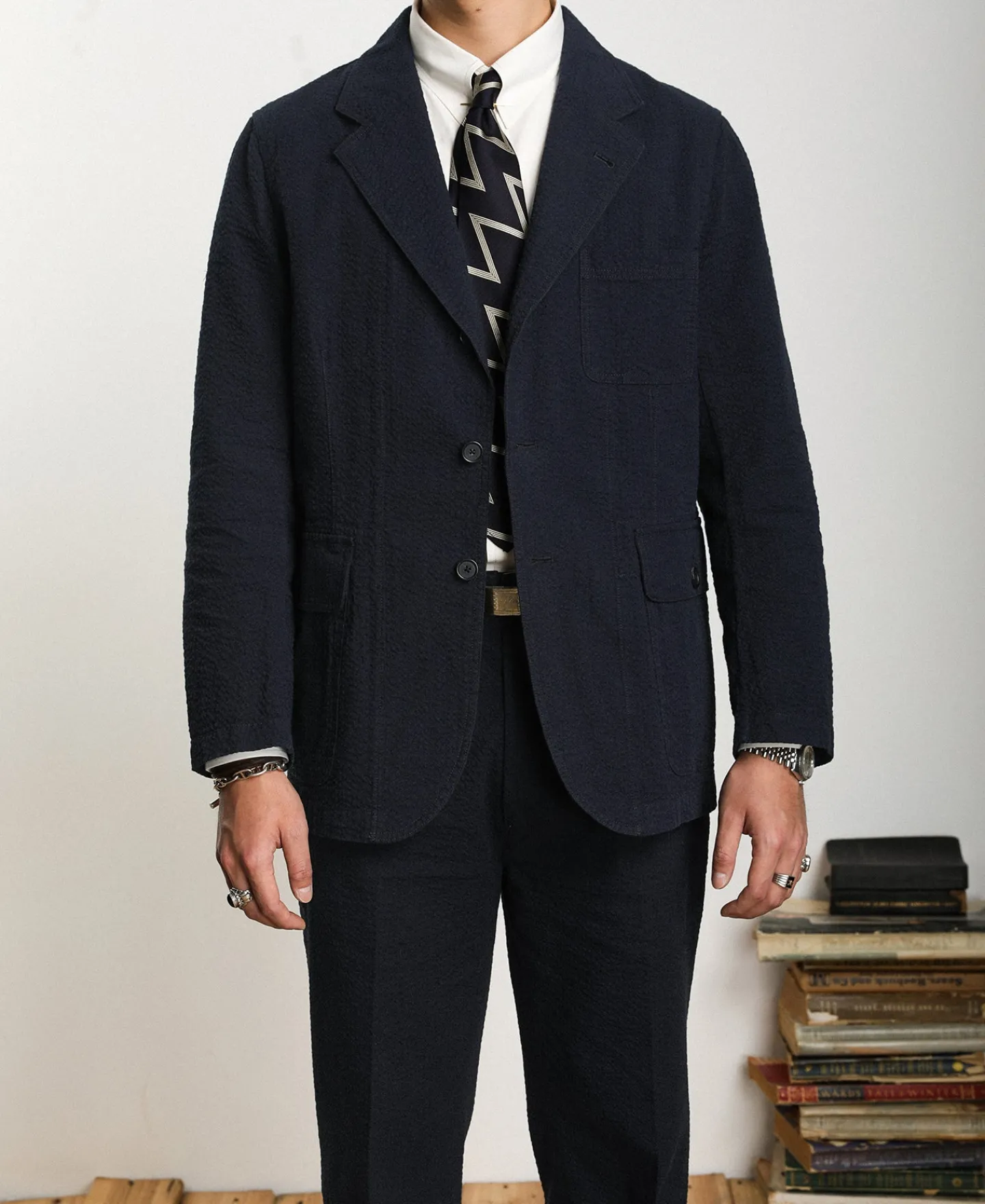 Sale Lot 1103 1950s Seersucker Smart Suit Jacket Jackets&coats