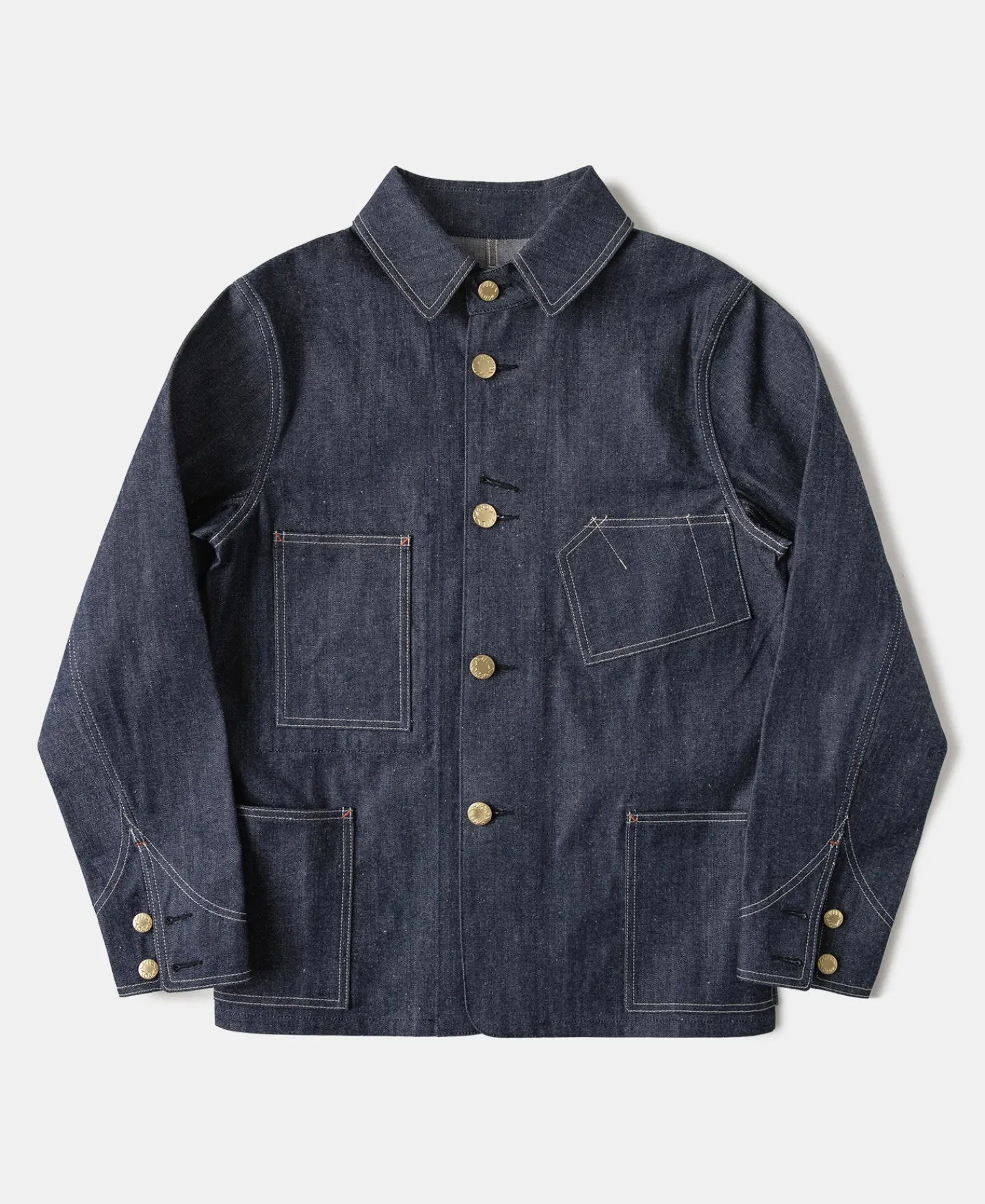 Fashion Lot 811 1920s Selvedge Denim Chore Coat Jackets&coats | Denim Jackets