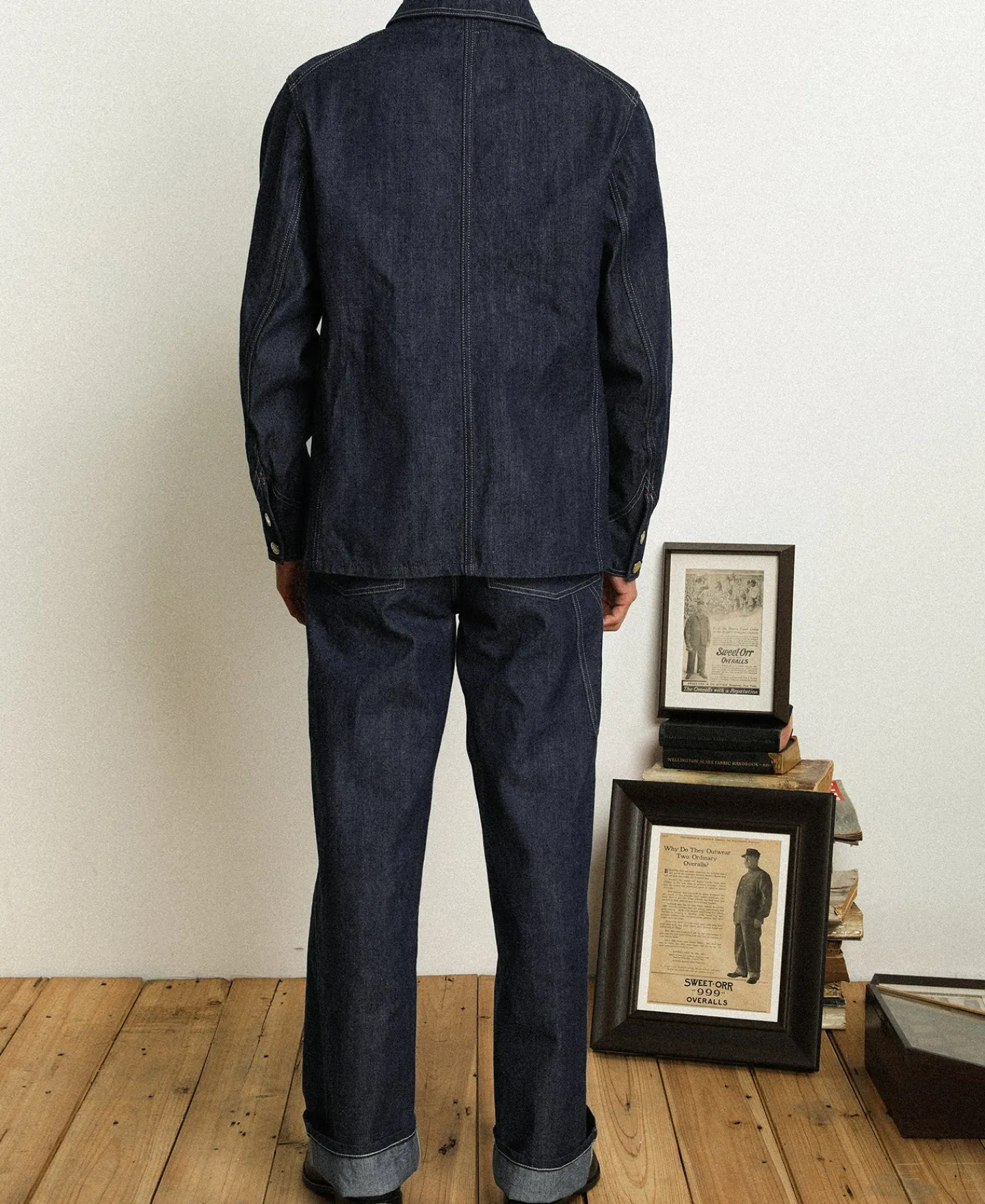 Fashion Lot 811 1920s Selvedge Denim Chore Coat Jackets&coats | Denim Jackets