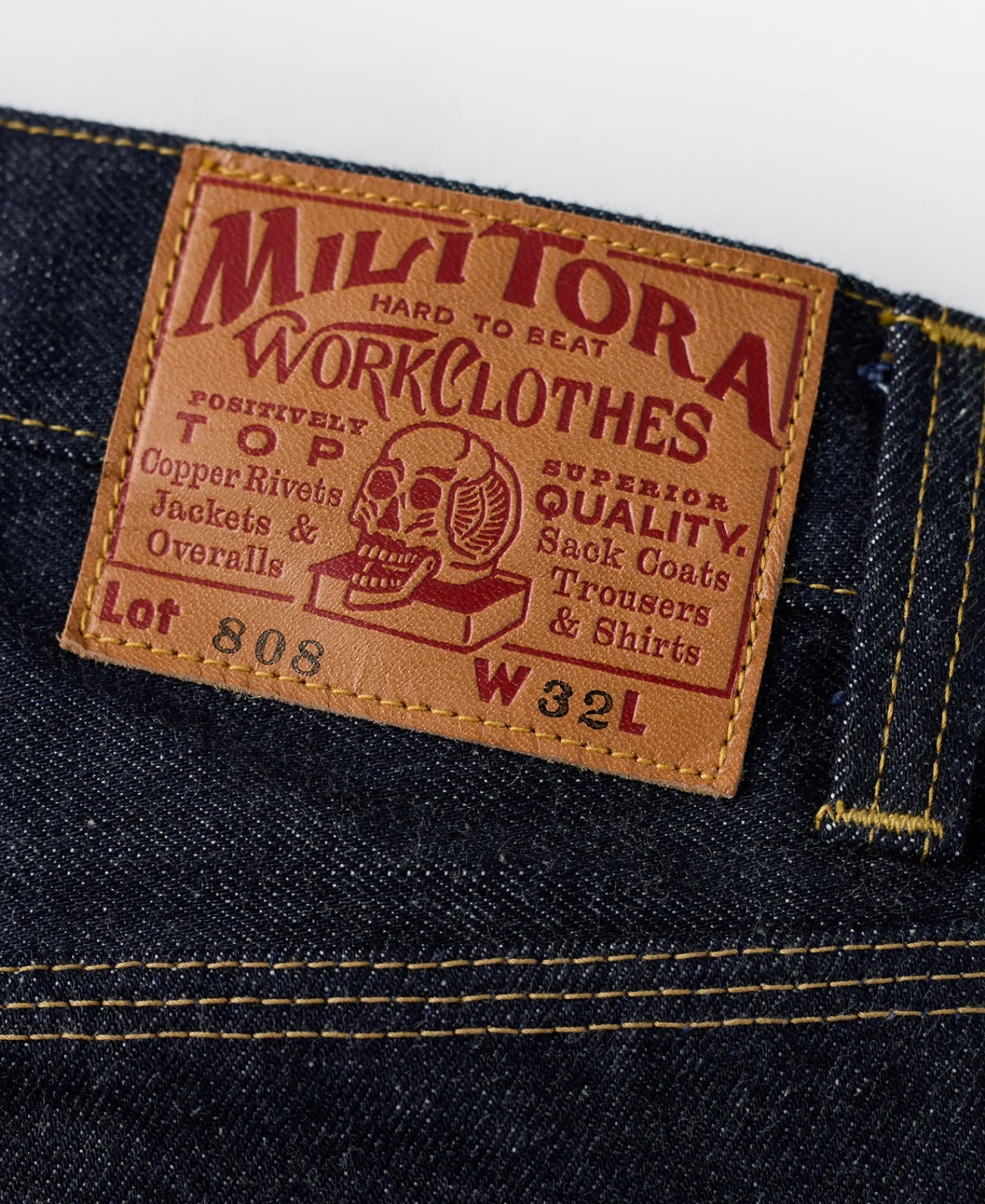 Discount Lot 808 1930s Selvedge Denim Trousers Jeans | Denim