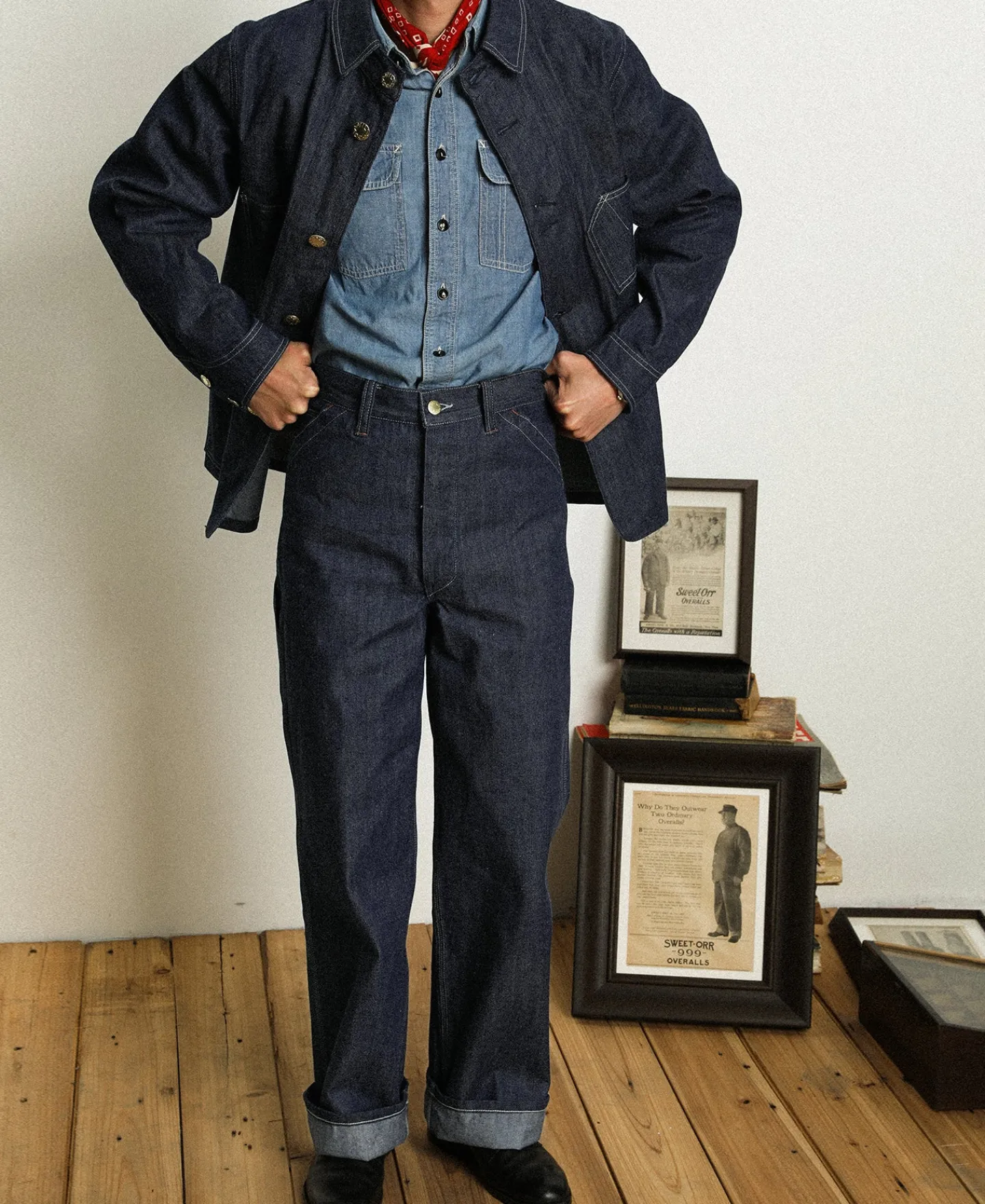 Best Lot 811 1950s Selvedge Denim Work Trousers Jeans | Denim