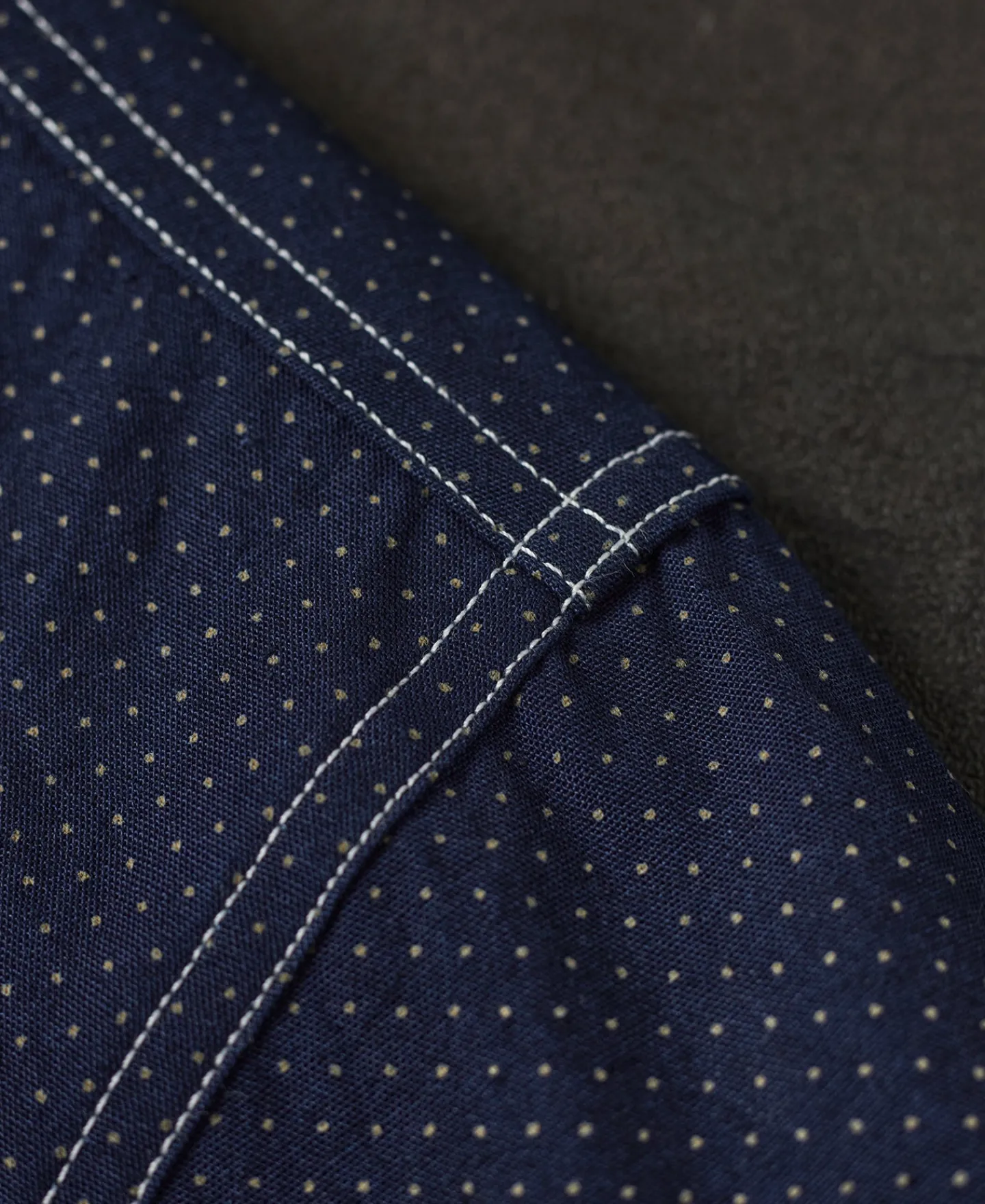 Sale Lot 211 1930s Wabash Dotted Work Shirt Long Sleeve Shirts | Shirts