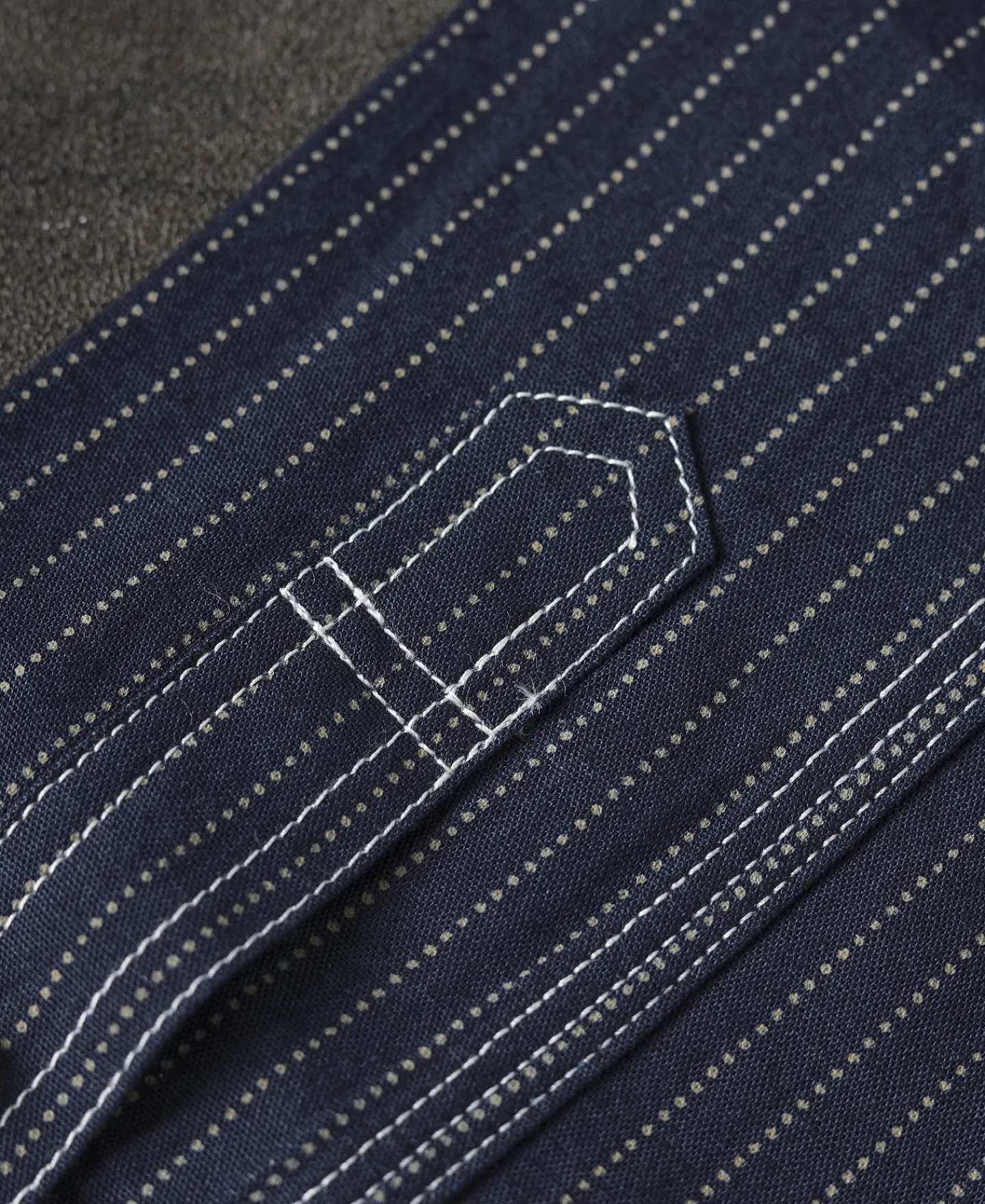 Discount Lot 210 1930s Wabash Striped Work Shirt Long Sleeve Shirts | Shirts