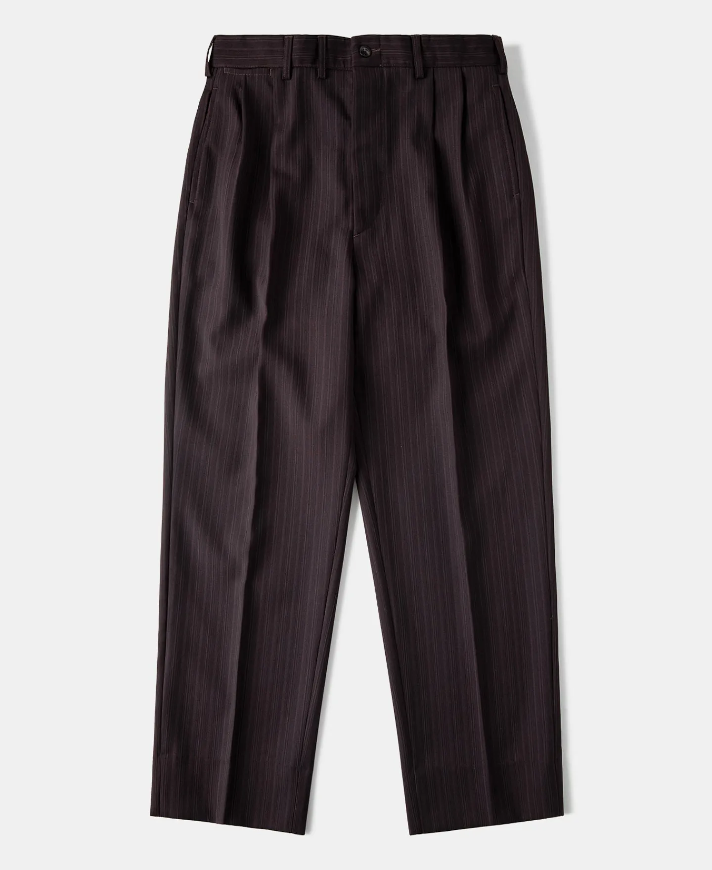 New Lot 830 1940s Wool-Blend Two Tuck Slacks Pants&trousers