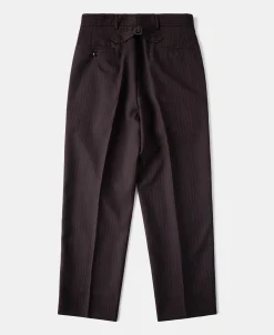 New Lot 830 1940s Wool-Blend Two Tuck Slacks Pants&trousers