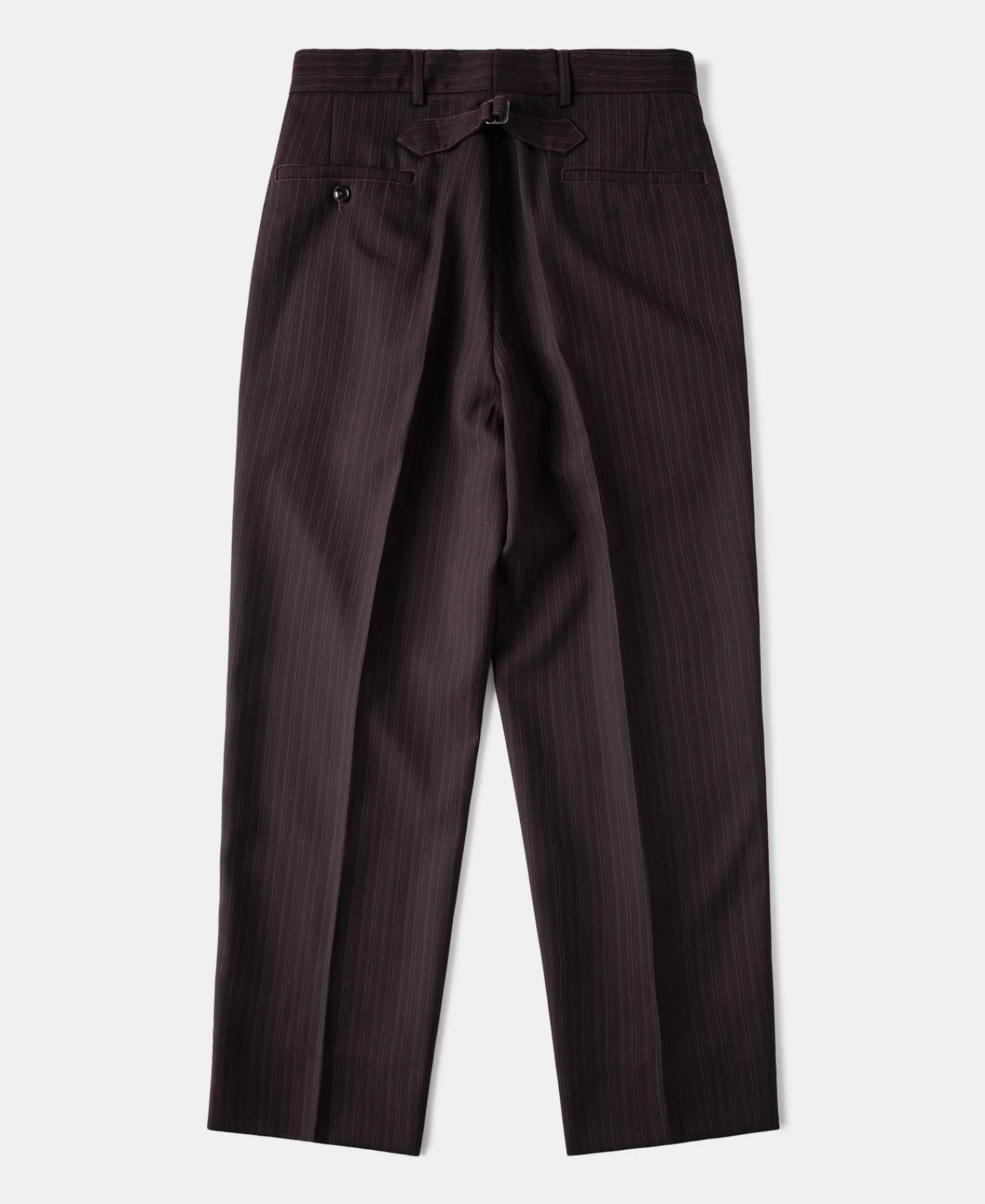 New Lot 830 1940s Wool-Blend Two Tuck Slacks Pants&trousers
