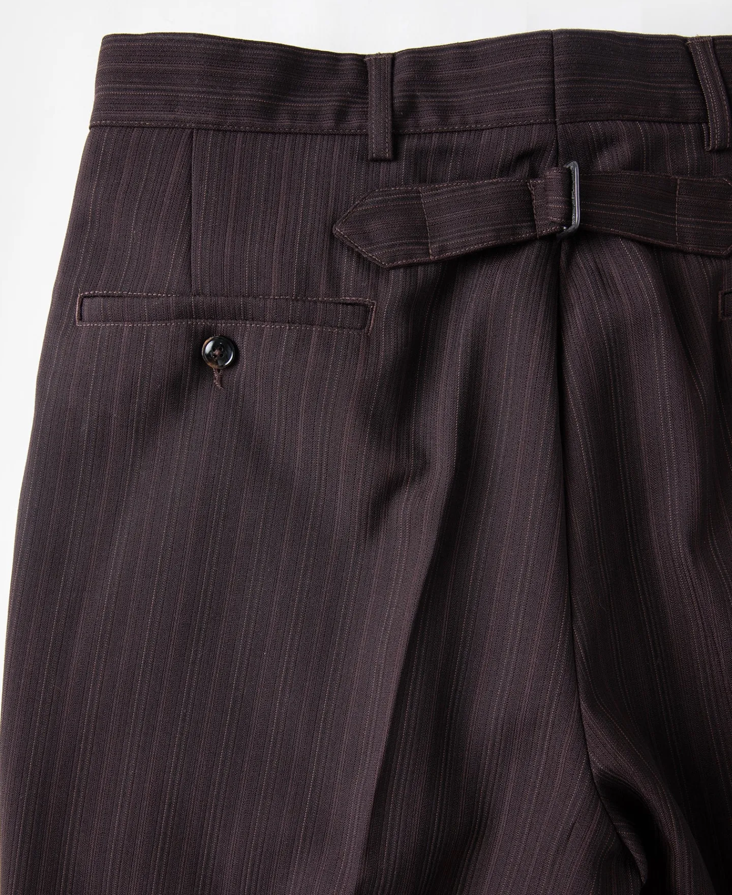 New Lot 830 1940s Wool-Blend Two Tuck Slacks Pants&trousers