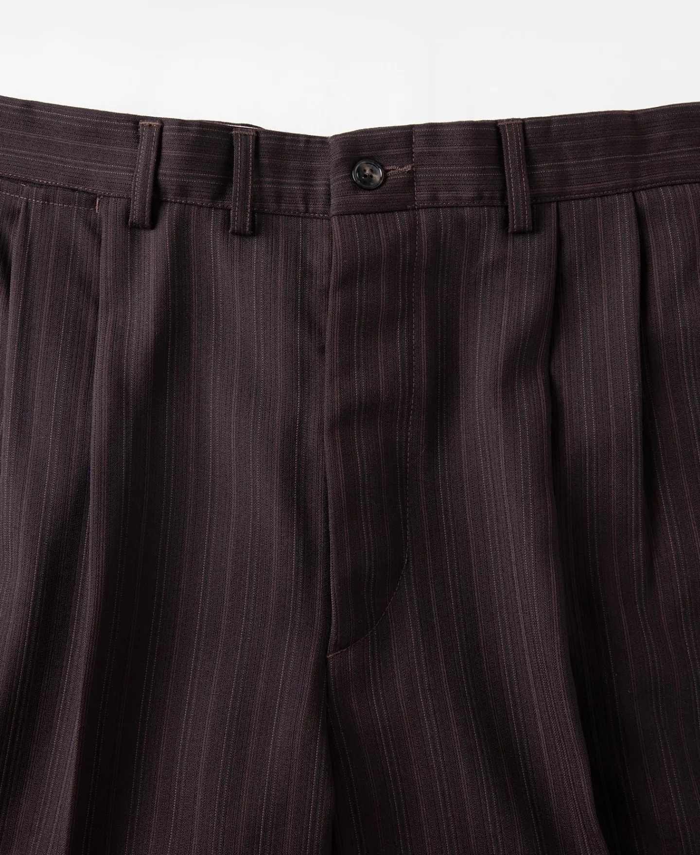 New Lot 830 1940s Wool-Blend Two Tuck Slacks Pants&trousers