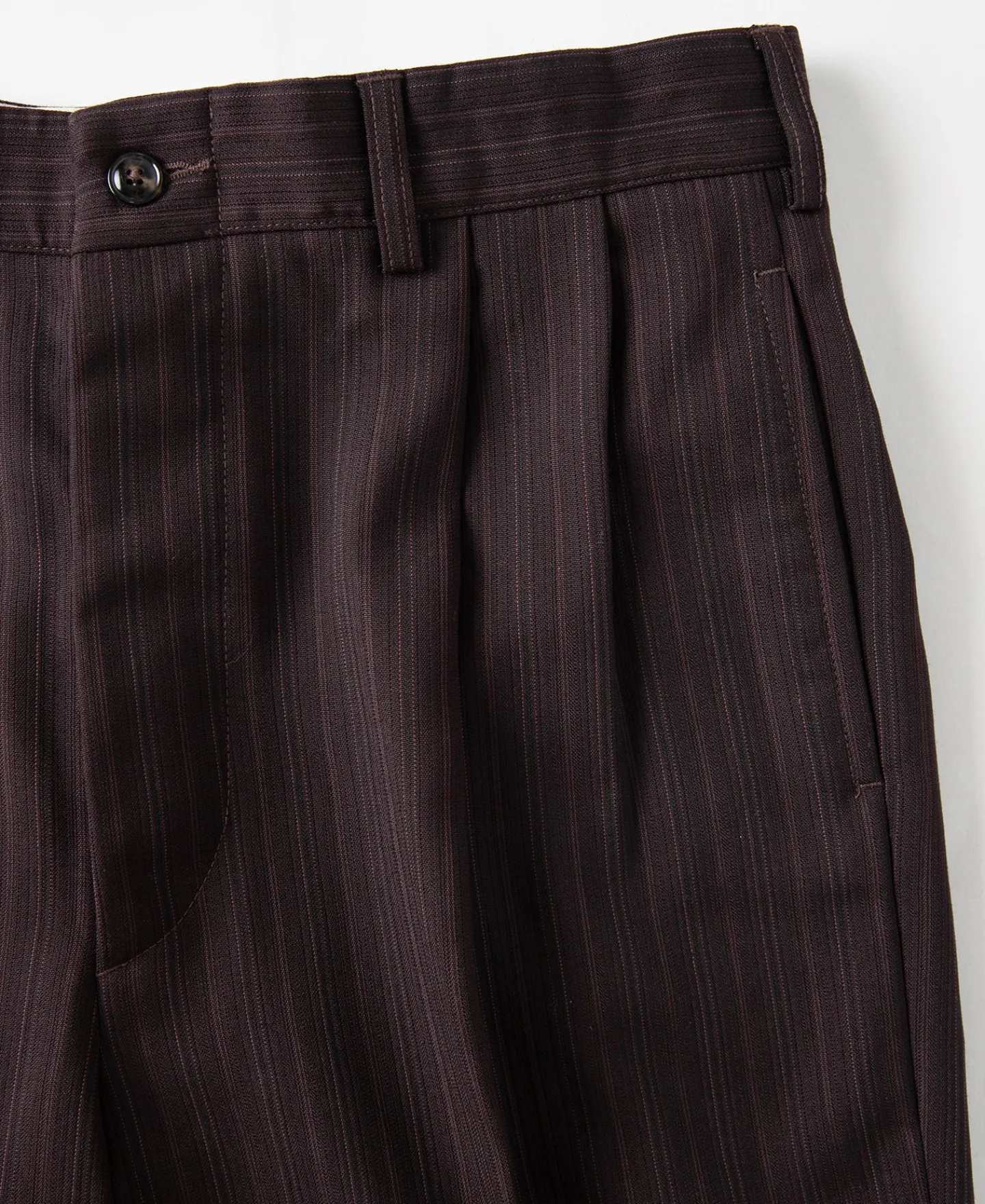 New Lot 830 1940s Wool-Blend Two Tuck Slacks Pants&trousers