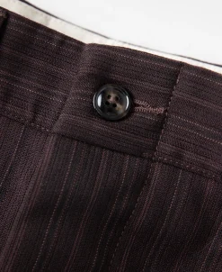 New Lot 830 1940s Wool-Blend Two Tuck Slacks Pants&trousers
