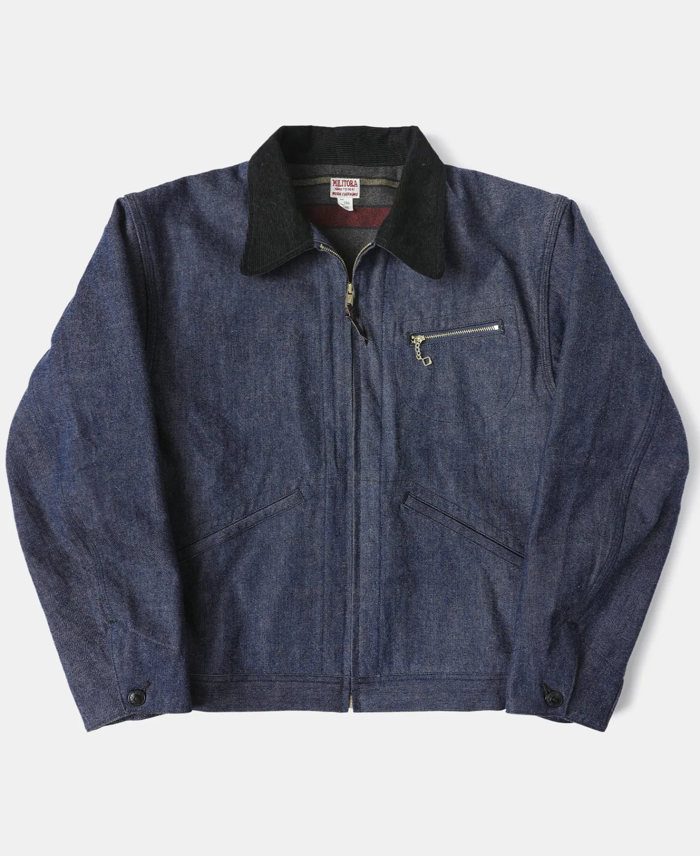 Clearance Lot 350 Selvedge Denim Blanket Lined Jacket Jackets&coats | Denim Jackets