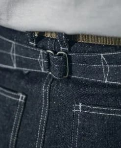 Fashion M-1937 Pearl Slub Denim Trousers Jeans | Denim