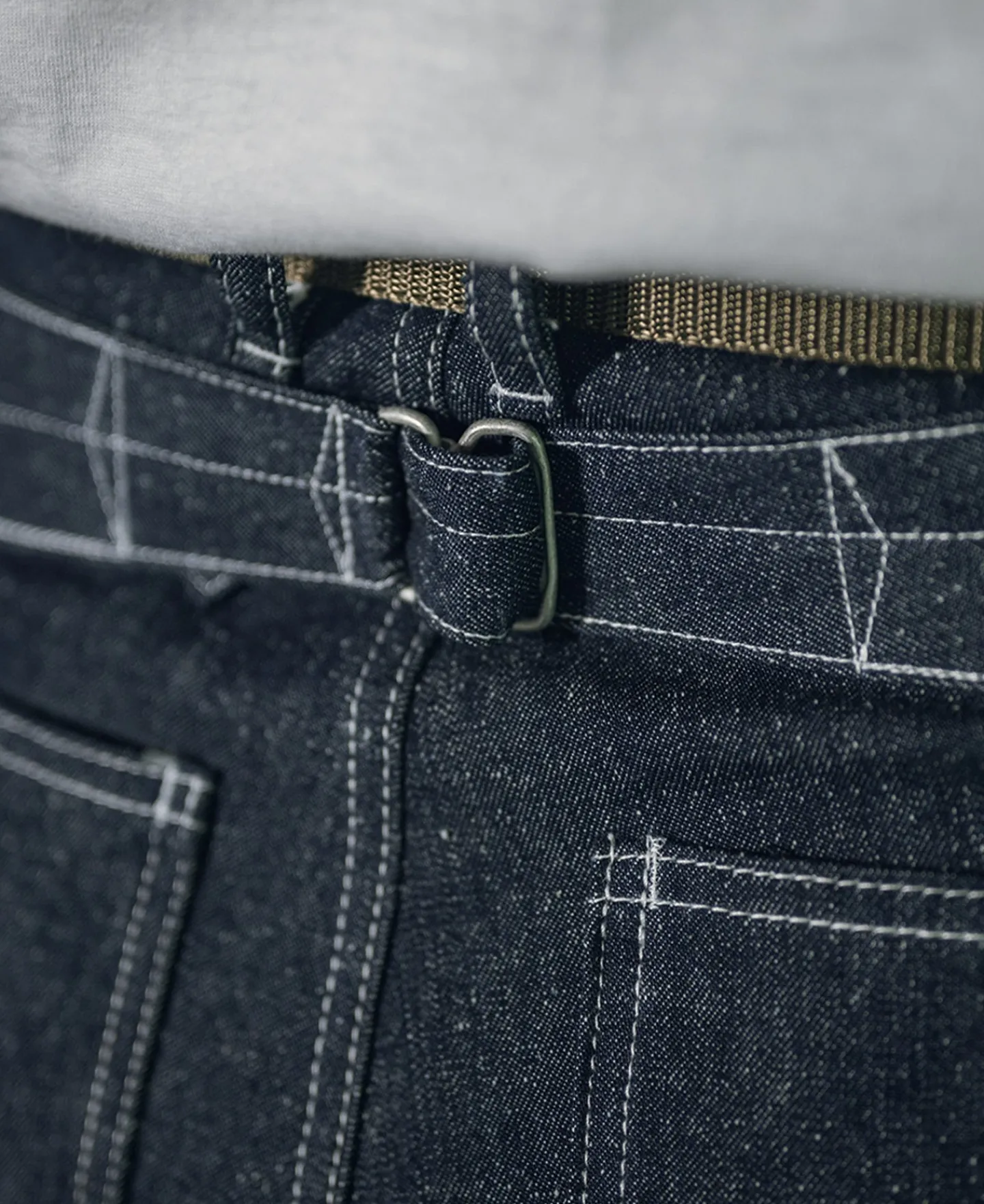 Fashion M-1937 Pearl Slub Denim Trousers Jeans | Denim