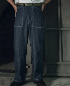 Fashion M-1937 Pearl Slub Denim Trousers Jeans | Denim
