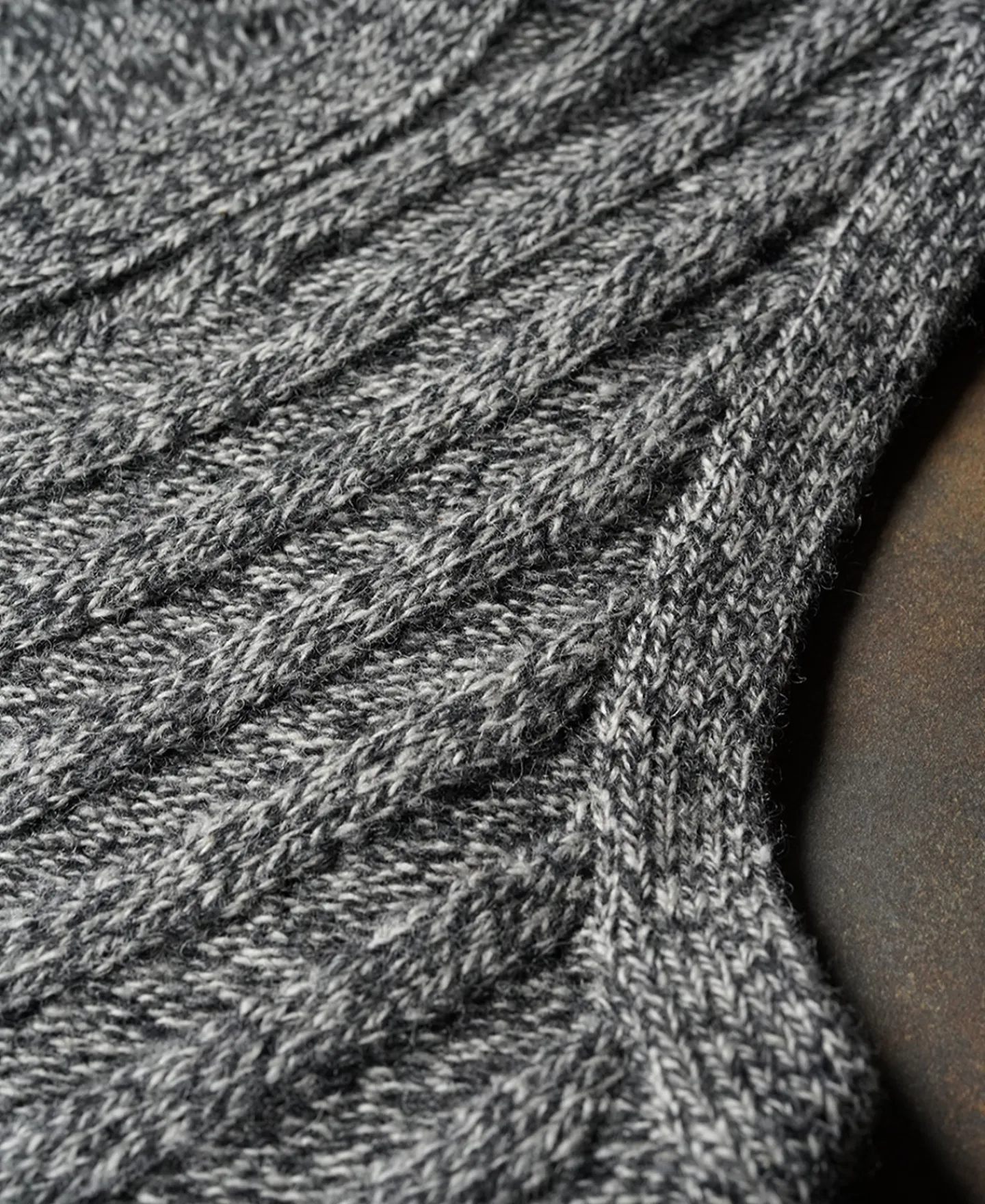 New Marled Shetland Wool Sweater Vest Knitwear&sweaters