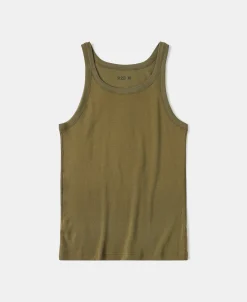 Clearance Military Cotton Tank Top - Olive Tank Tops&vests&boxers