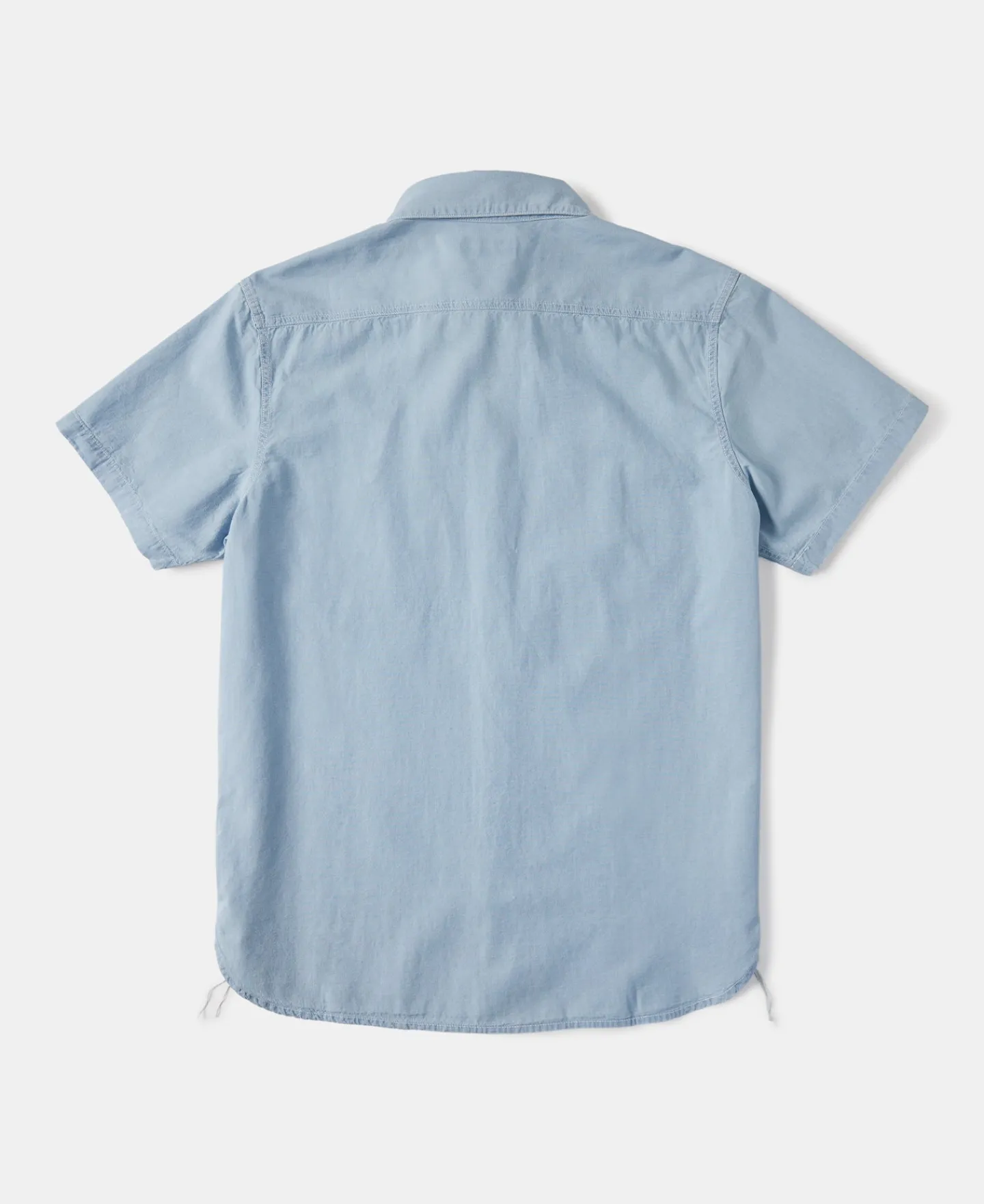 New Military Wash Chambray Short Sleeve Workshirt Short Sleeve Shirts | Shirts