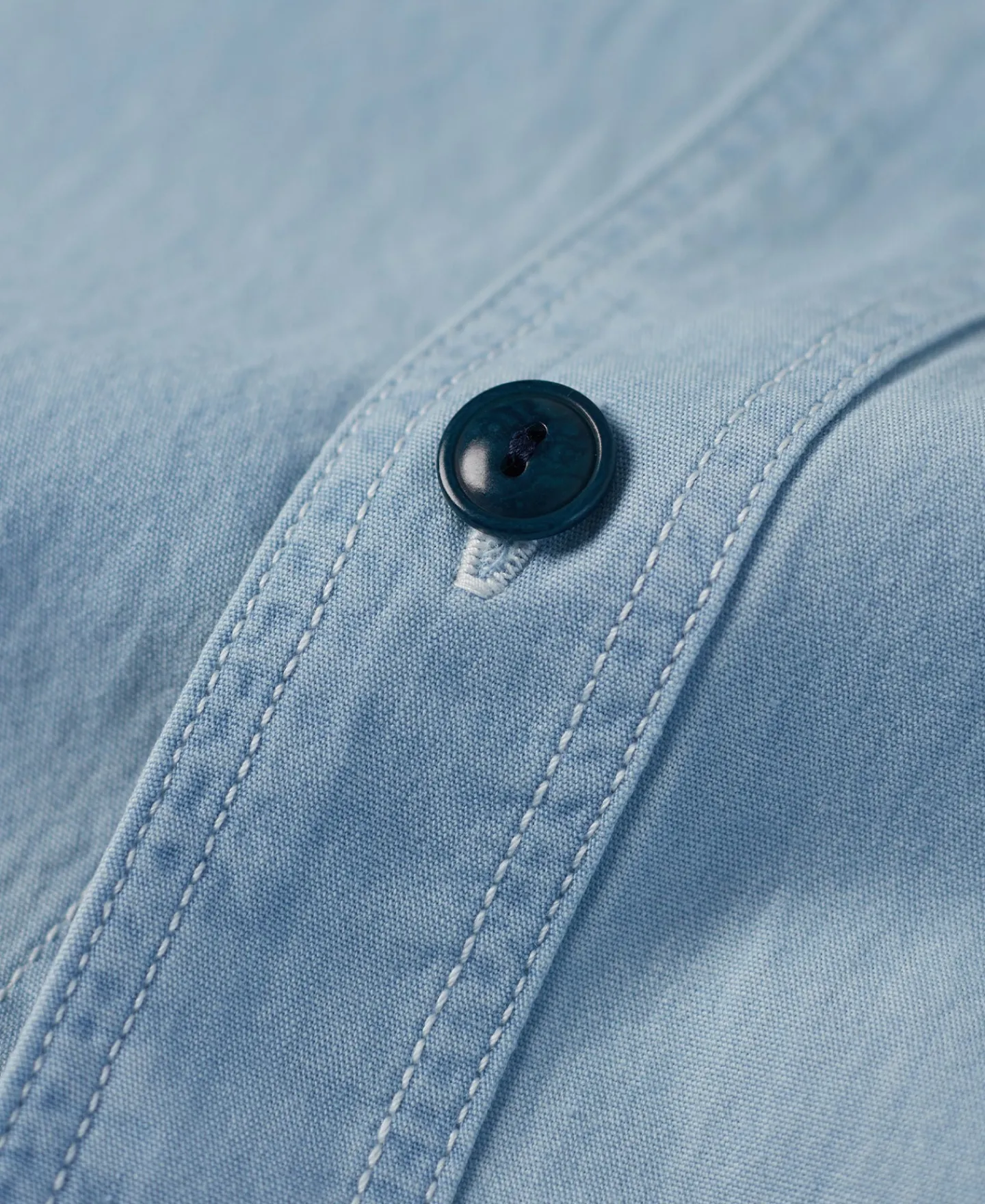 New Military Wash Chambray Short Sleeve Workshirt Short Sleeve Shirts | Shirts