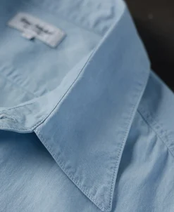 New Military Wash Chambray Short Sleeve Workshirt Short Sleeve Shirts | Shirts