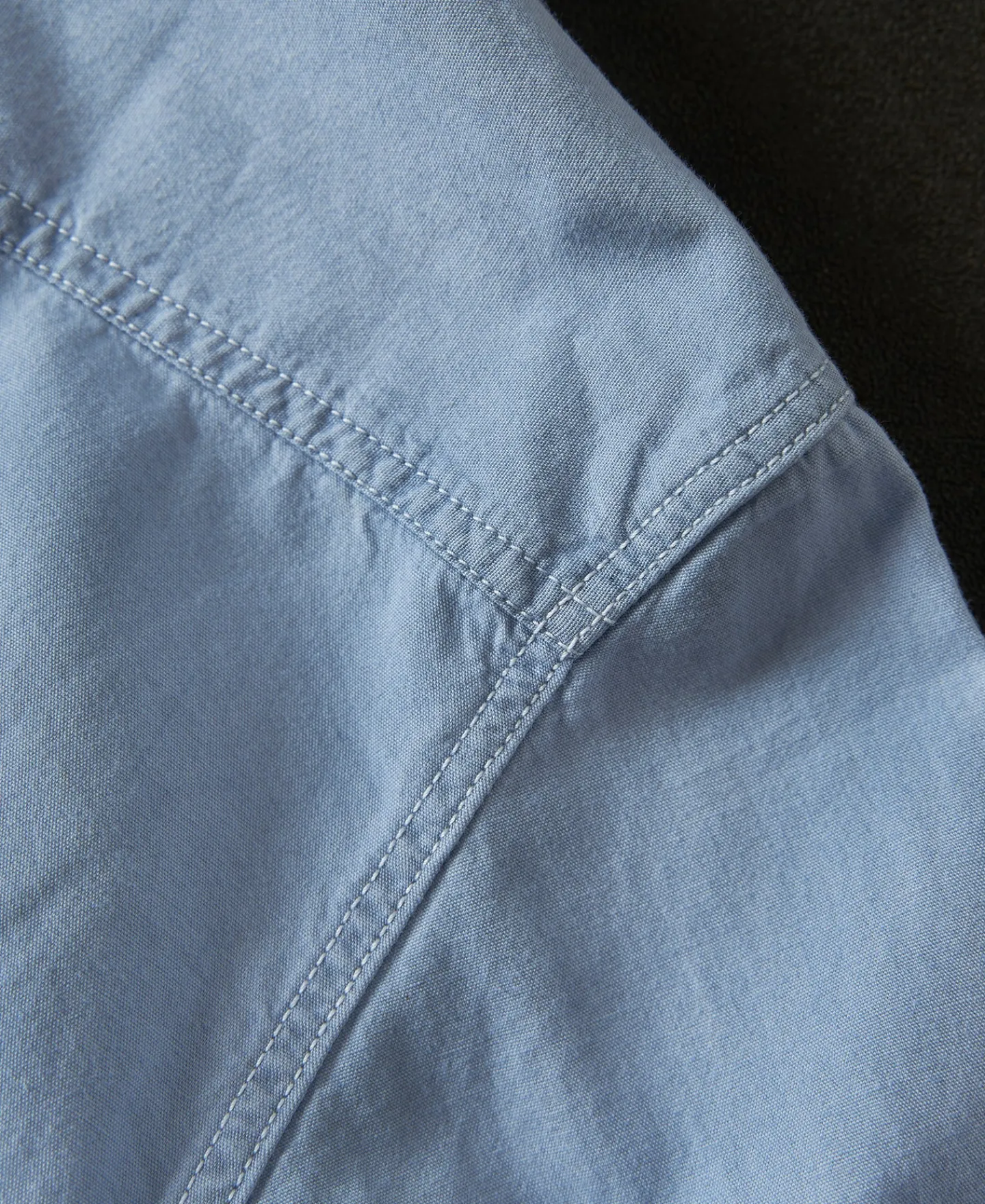 Hot Military Wash Chambray Workshirt Long Sleeve Shirts | Shirts