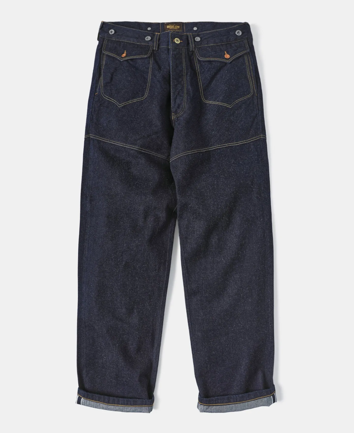 Outlet 1879 Model Charles A. Jones Denim Railroad Work Trousers Jeans | Denim