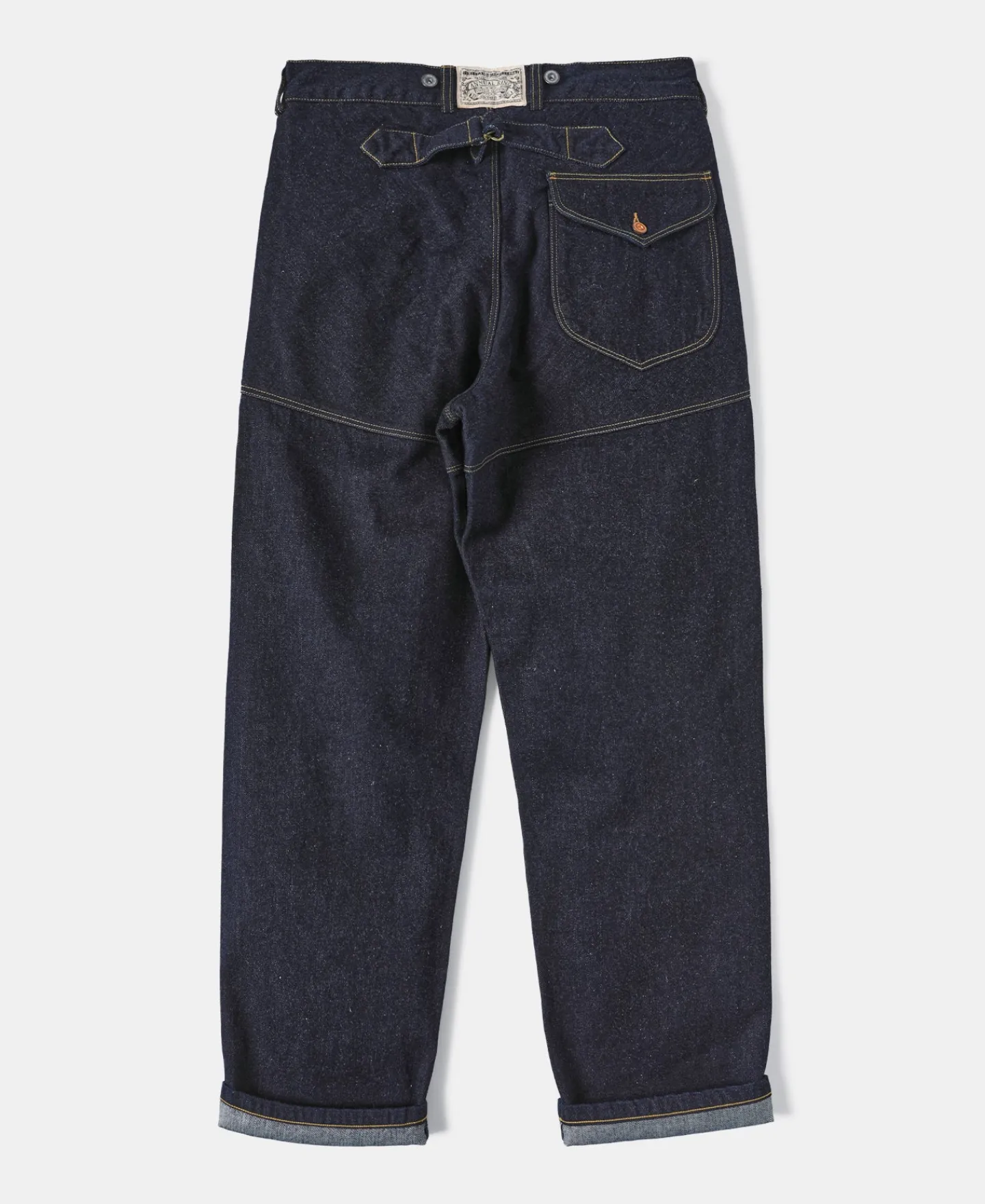 Outlet 1879 Model Charles A. Jones Denim Railroad Work Trousers Jeans | Denim