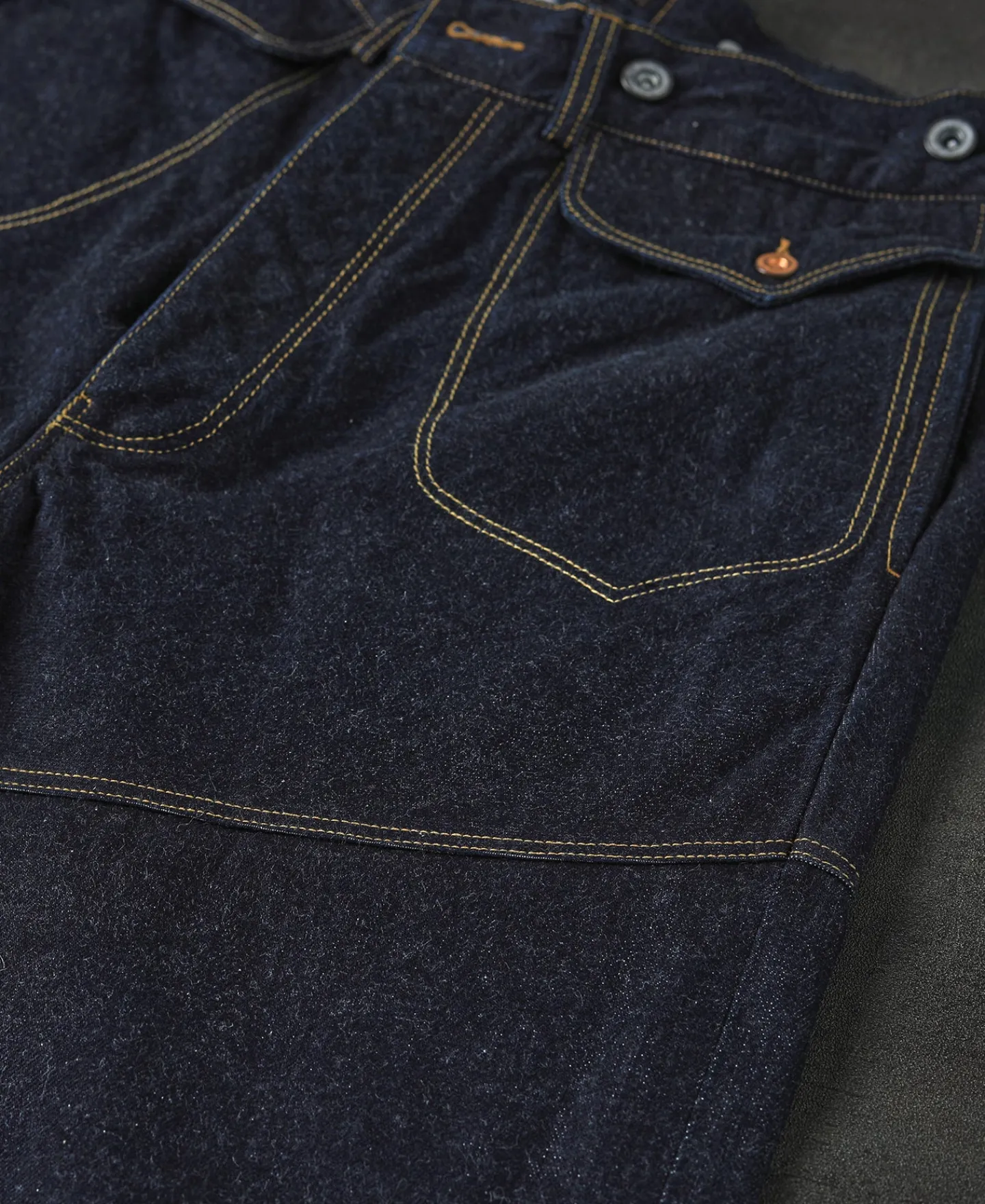 Outlet 1879 Model Charles A. Jones Denim Railroad Work Trousers Jeans | Denim