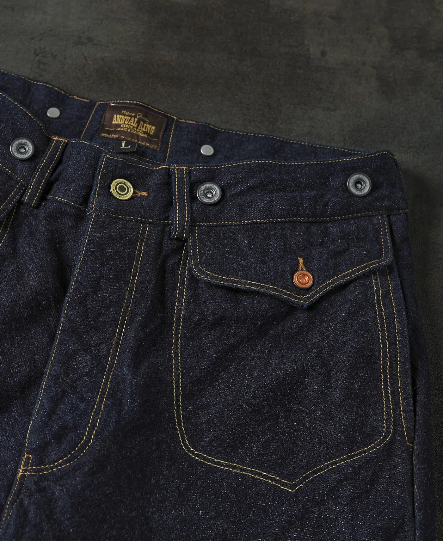 Outlet 1879 Model Charles A. Jones Denim Railroad Work Trousers Jeans | Denim