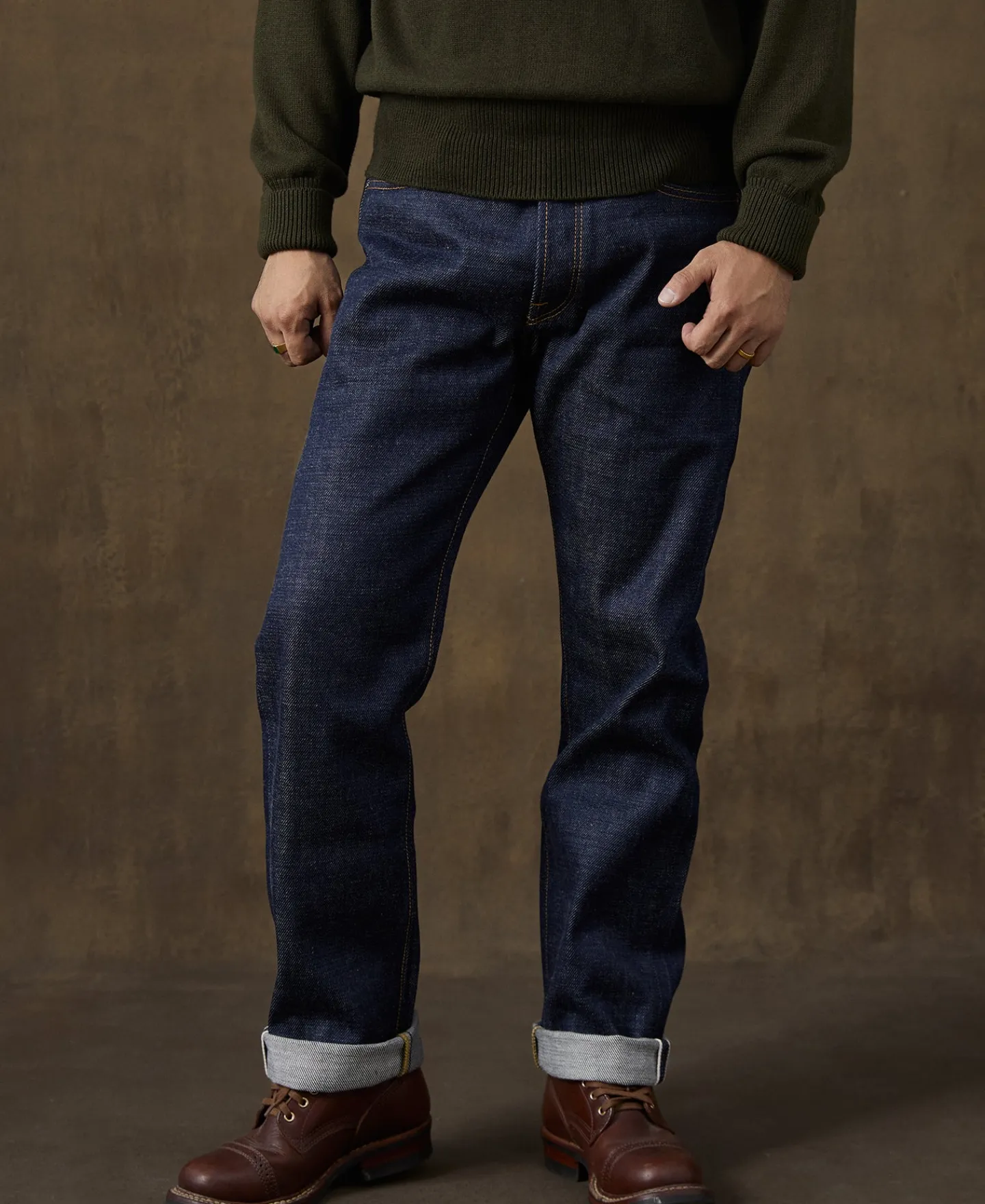 Fashion N237 Heavyweight Selvedge Denim Jeans Jeans | Denim