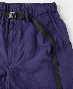 Fashion Nylon Climbers' Shorts - Purple Shorts