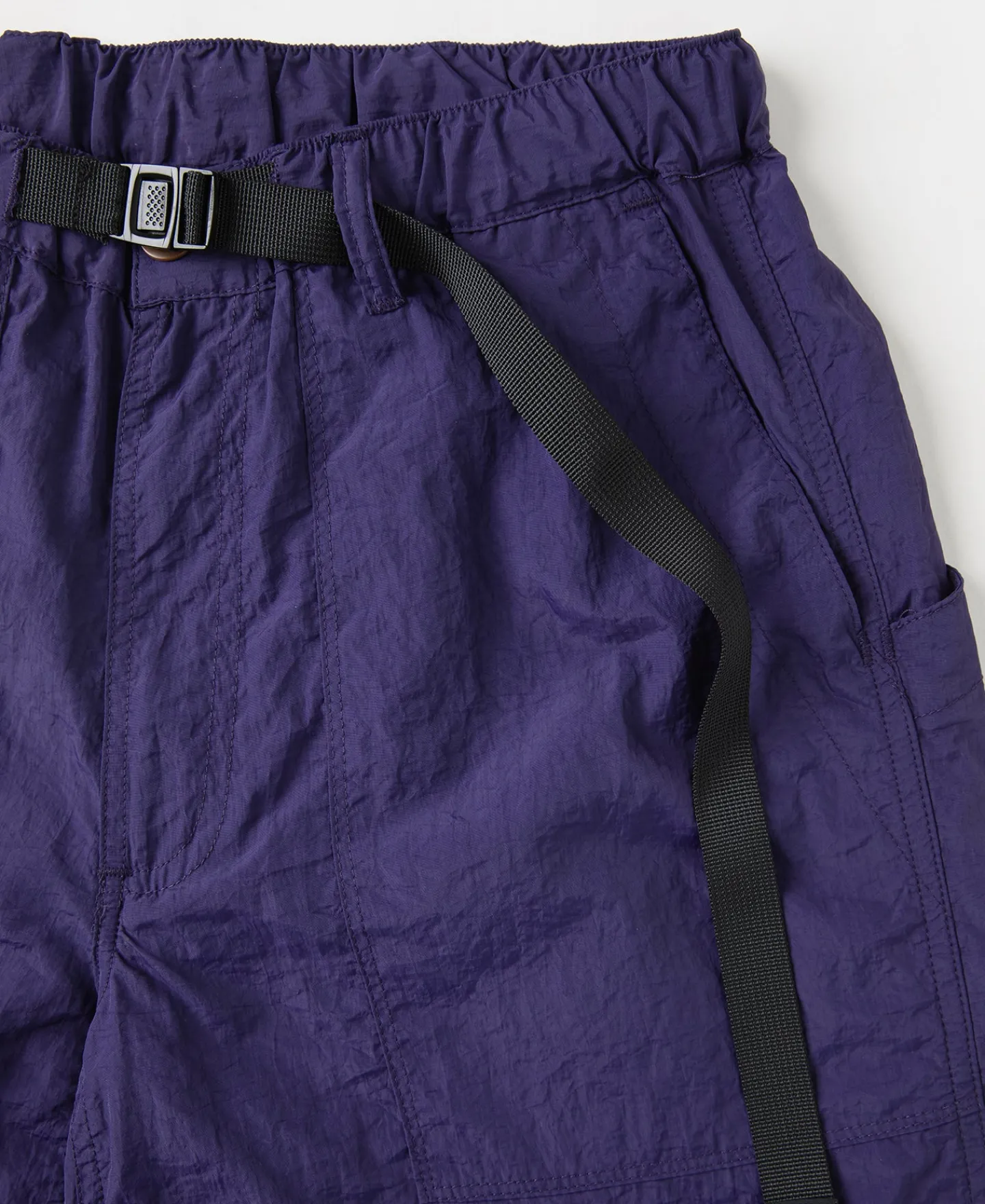Fashion Nylon Climbers' Shorts - Purple Shorts