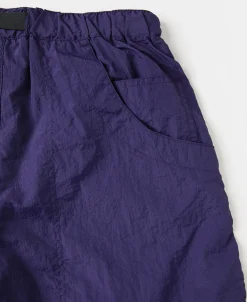 Fashion Nylon Climbers' Shorts - Purple Shorts