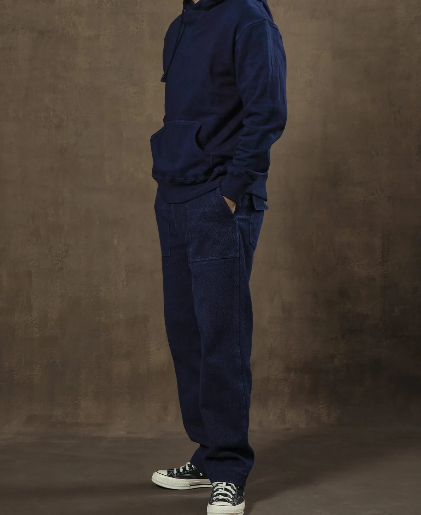 Fashion OG-107 Fatigue Pants - Indigo-Dyed Sashiko Version Pants&trousers