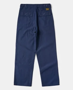 New OG-107 Sateen Weave Fatigue Pants - Navy Pants&trousers