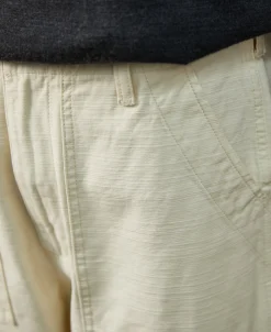 New OG-107 Sateen Weave Fatigue Pants - White Pants&trousers