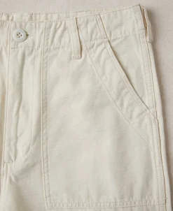 New OG-107 Sateen Weave Fatigue Pants - White Pants&trousers