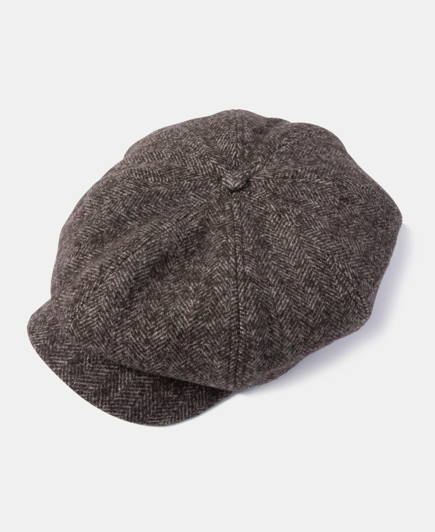 Clearance Old Time Herringbone Wool Newsboy Cap Hats&caps