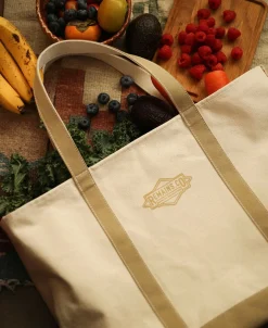 Clearance 22 oz Canvas Tote Bag - Khaki Bags&luggage