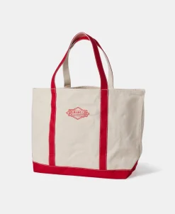 Outlet 22 oz Canvas Tote Bag - Red Bags&luggage