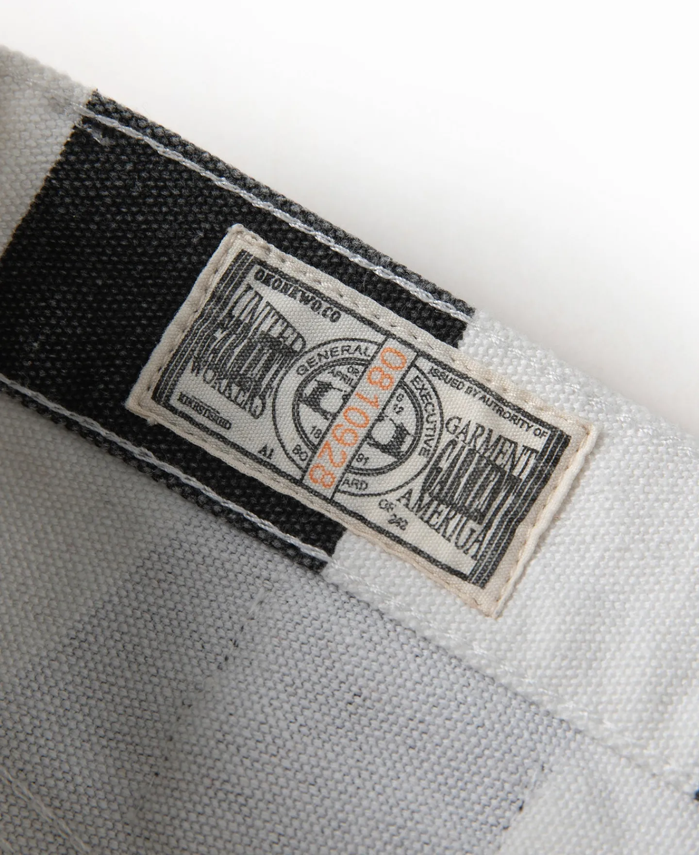 Hot 16 oz Canvas Wide Striped Biker Trousers Pants&trousers