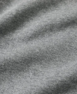 Outlet 14 oz Contrast-Tipped Loopwheel Crewneck Sweatshirt - Red/Gray Sweatshirts&hoodies