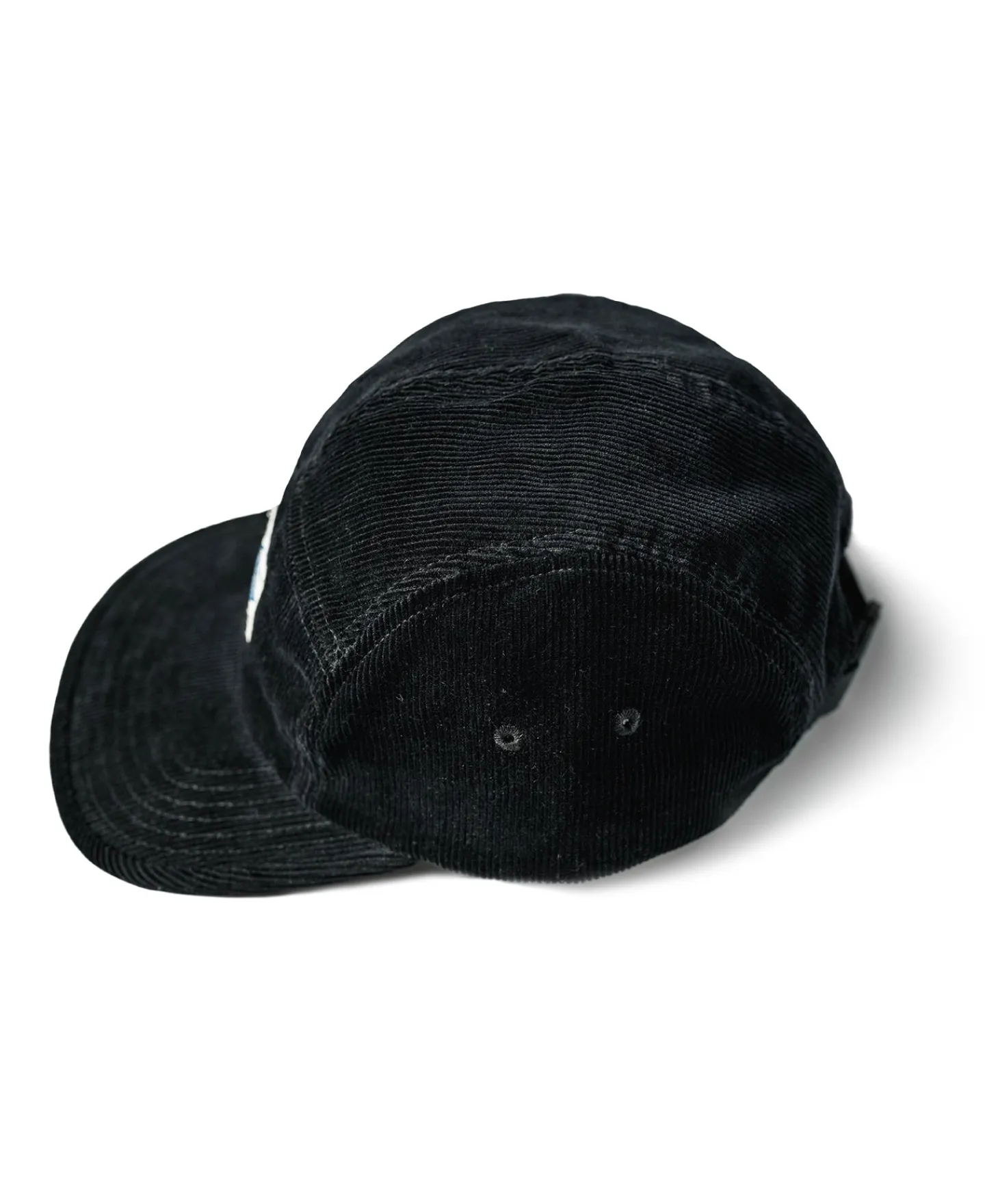 New 12.5 oz Corduroy 5 Panel Cap - Black Hats&caps