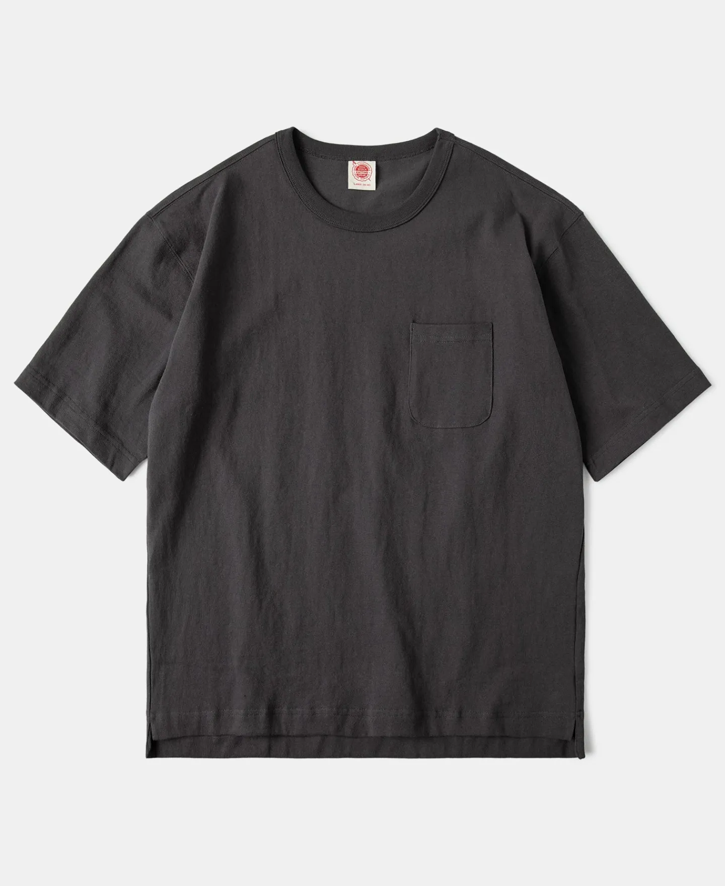 Hot 9.8 oz Cotton Classic Pocket T-Shirt - Dark Gray Short Sleeve T-Shirts | T-shirts
