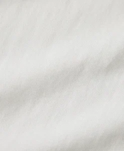 New 10.5 oz Cotton Loopwheel Tubular Long Sleeve T-Shirt - White Long Sleeve T-Shirts | T-shirts